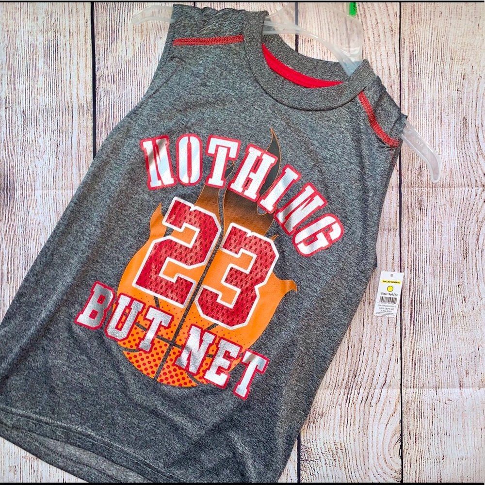 Boys Nothing But Net Athletic Sleeveless Shirt NWT